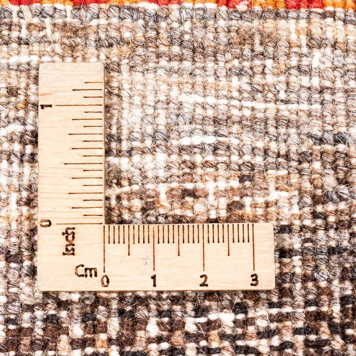 Tapis Gabbeh - Loribaft Persan - 122 x 88 cm - naturel