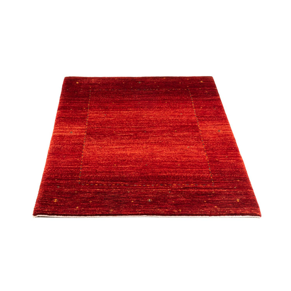 Tapis Gabbeh - Loribaft Persan - 125 x 85 cm - rouge