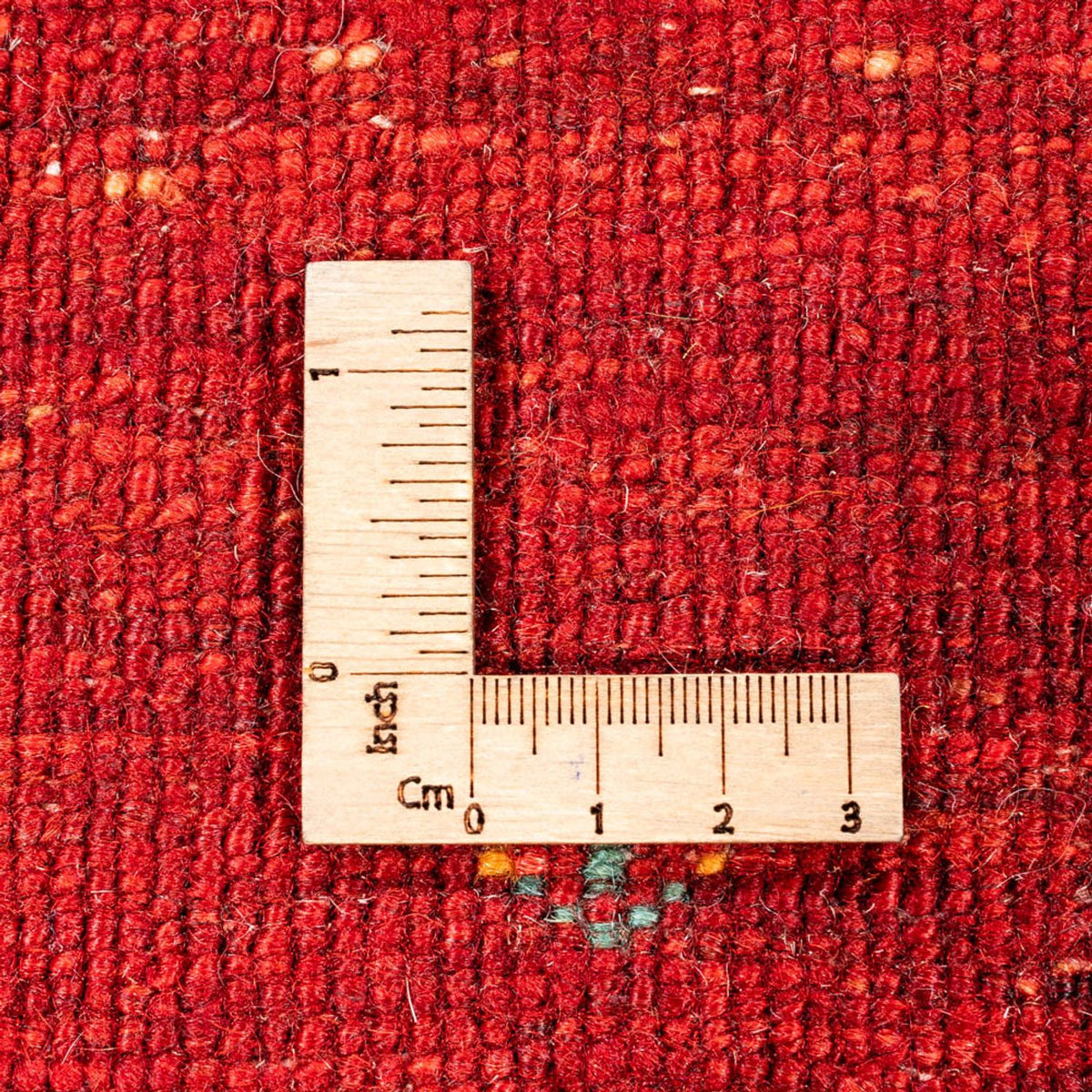 Tapis Gabbeh - Loribaft Persan - 125 x 85 cm - rouge