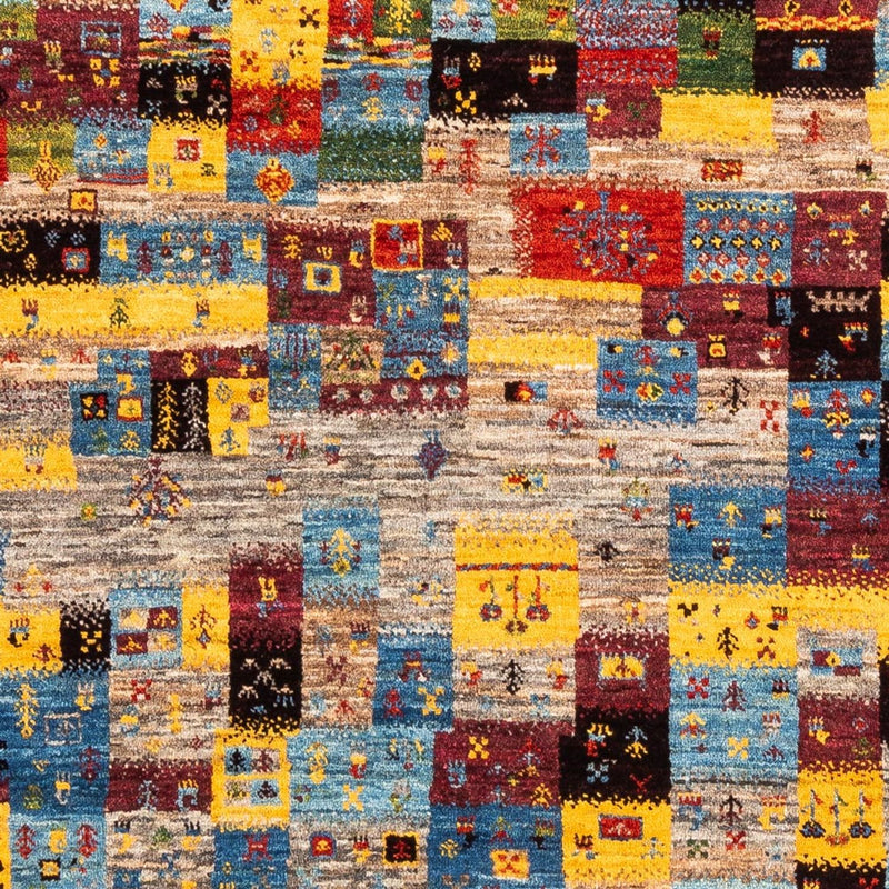 Tapis Gabbeh - Loribaft Persan - Royal - 196 x 148 cm - vert