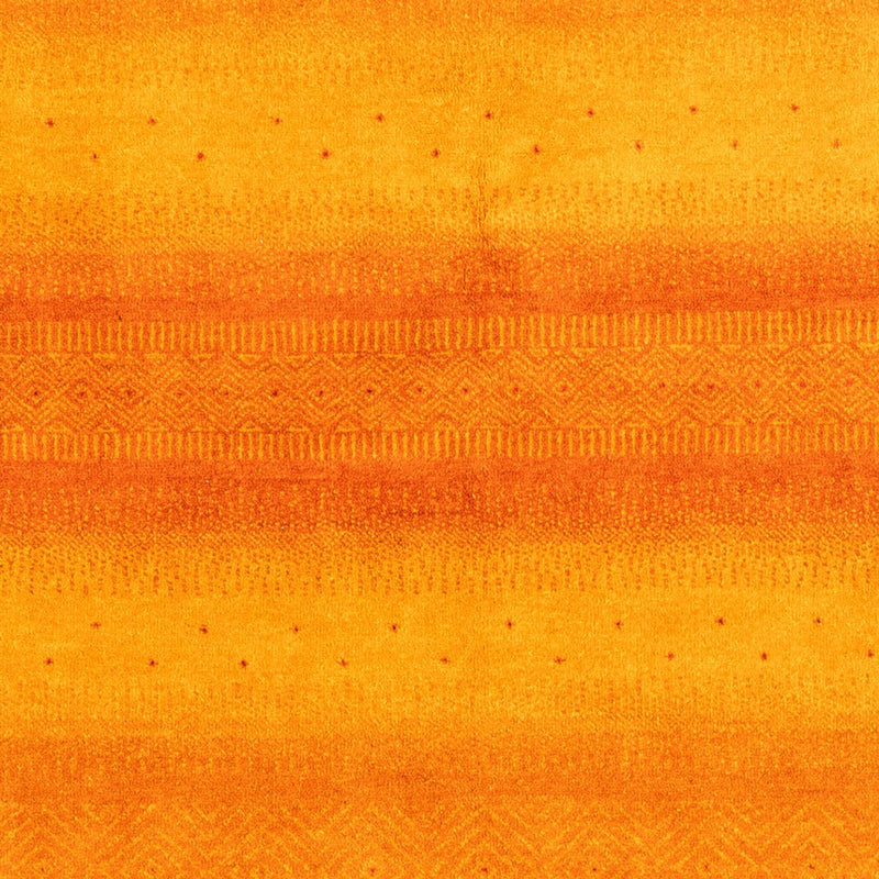 Tapis Gabbeh - Loribaft Persan - 206 x 150 cm - orange