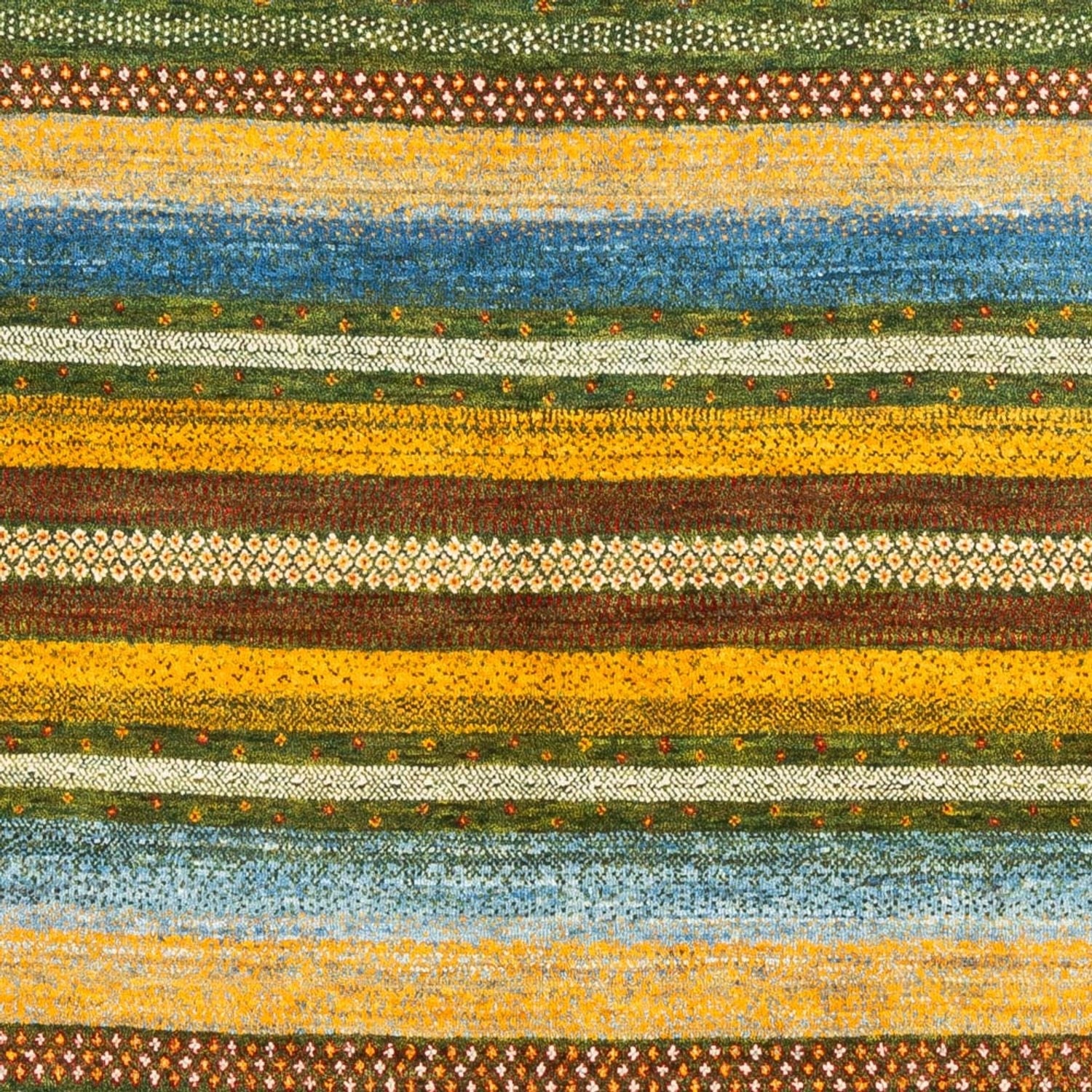 Tapis Gabbeh - Loribaft Persan - Royal - 220 x 152 cm - vert