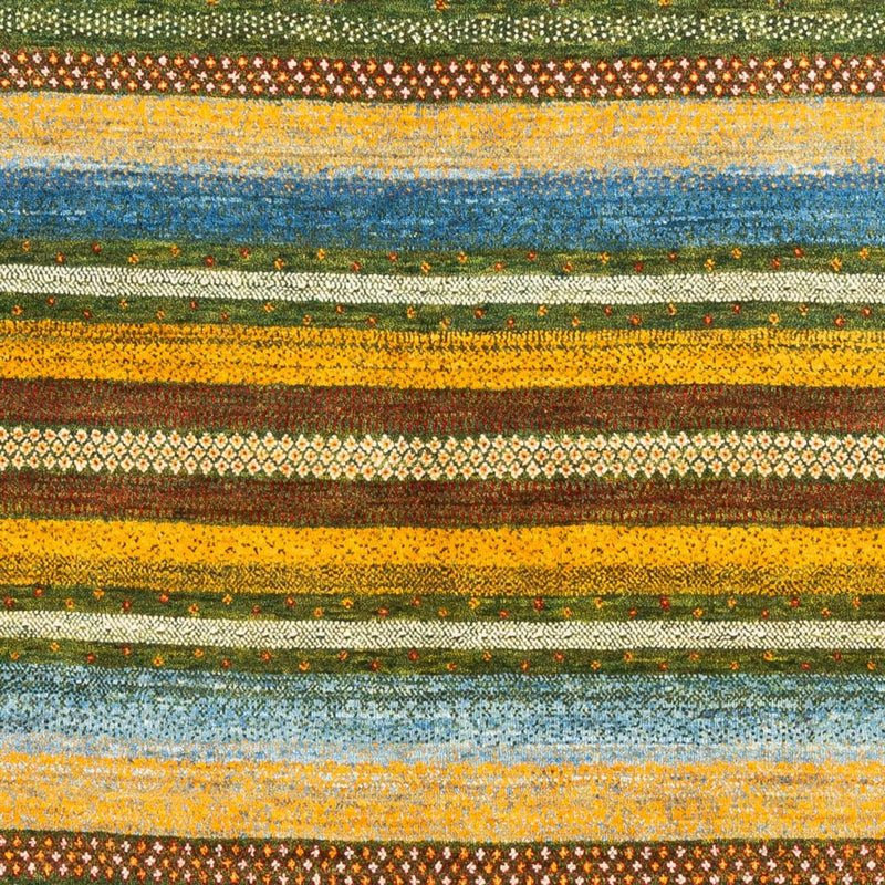 Tapis Gabbeh - Loribaft Persan - Royal - 220 x 152 cm - vert