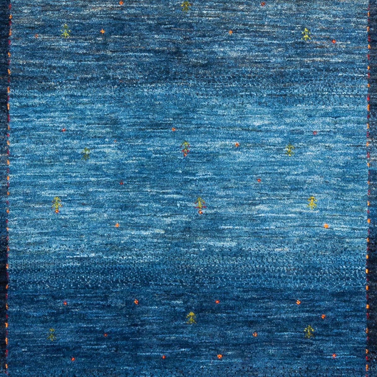 Tapis Gabbeh - Loribaft Persan - 210 x 146 cm - bleu