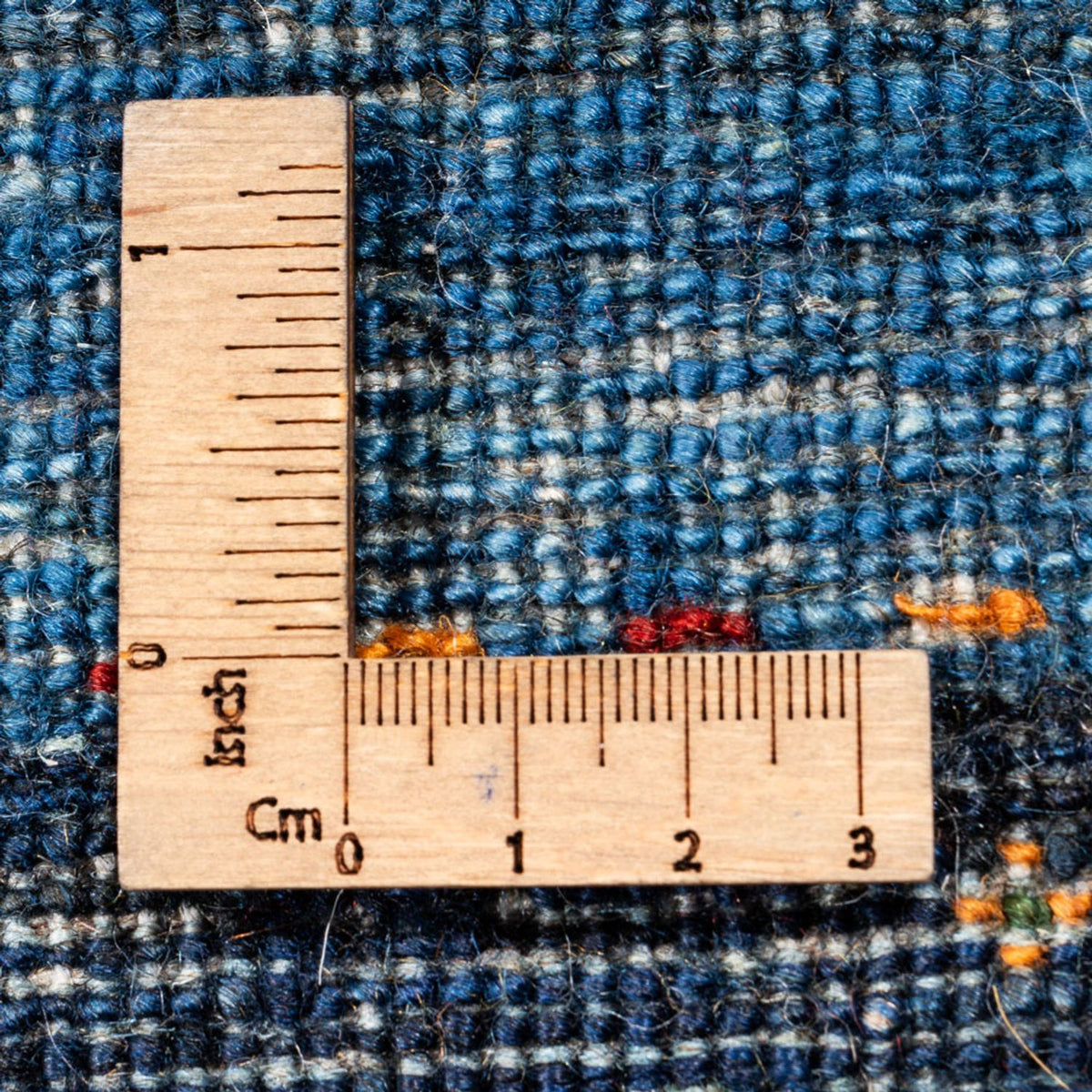 Tapis Gabbeh - Loribaft Persan - 210 x 146 cm - bleu