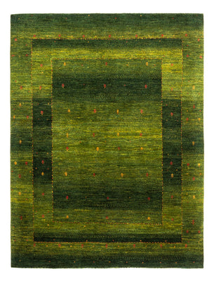 Tapis Gabbeh - Loribaft Persan - 200 x 150 cm - vert