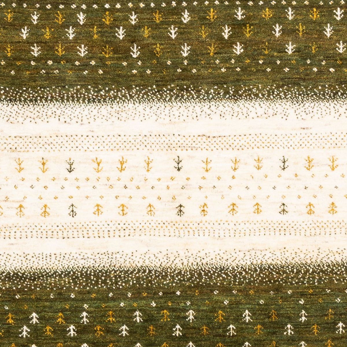 Tapis Gabbeh - Loribaft Persan - 203 x 147 cm - naturel