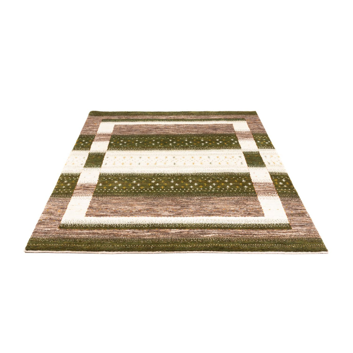 Tapis Gabbeh - Loribaft Persan - 203 x 147 cm - naturel