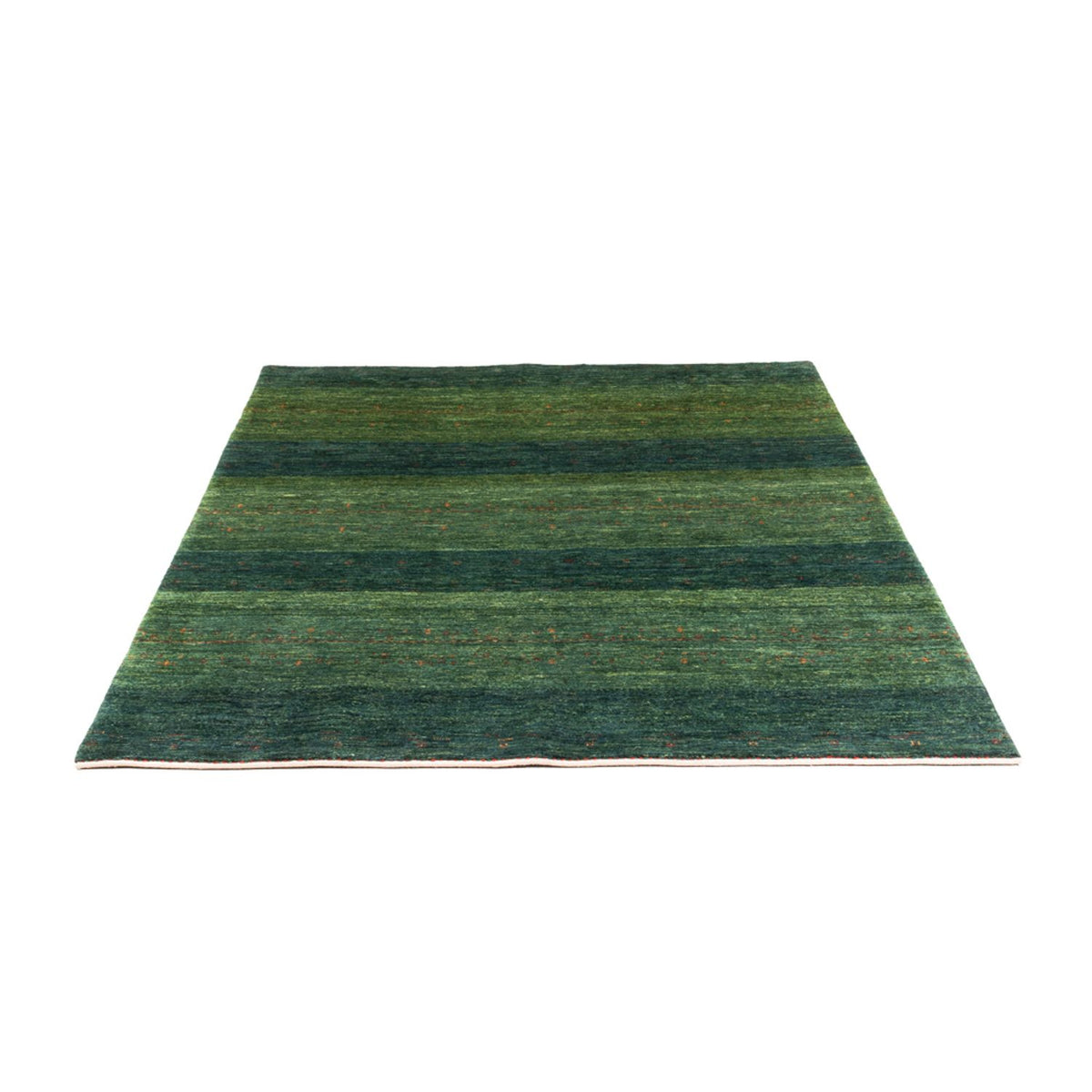 Tapis Gabbeh - Loribaft Persan - 191 x 152 cm - vert