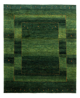 Tapis Gabbeh - Loribaft Persan - 184 x 154 cm - vert
