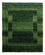 Tapis Gabbeh - Loribaft Persan - 184 x 154 cm - vert