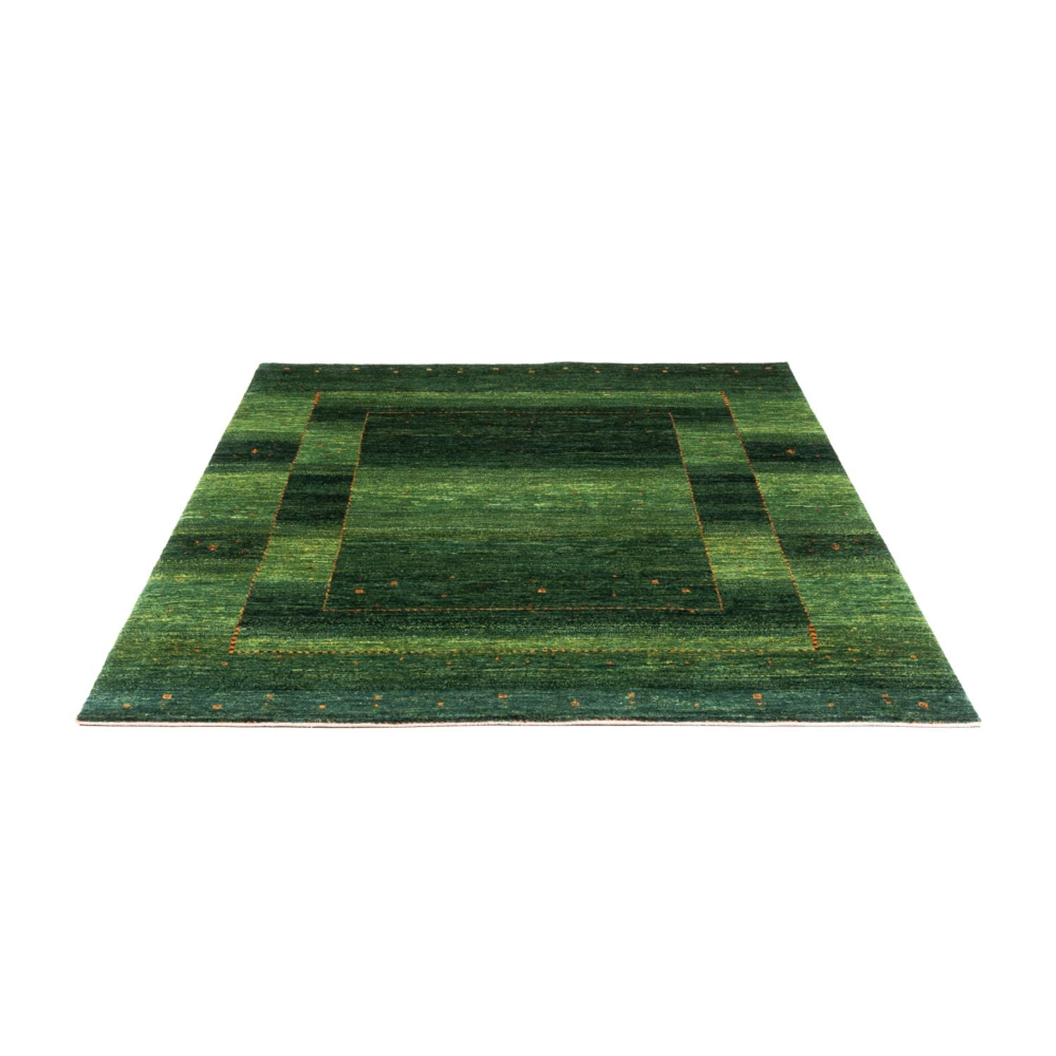 Tapis Gabbeh - Loribaft Persan - 184 x 154 cm - vert