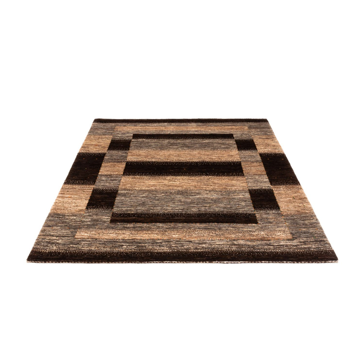 Tapis Gabbeh - Loribaft Persan - 203 x 145 cm - gris