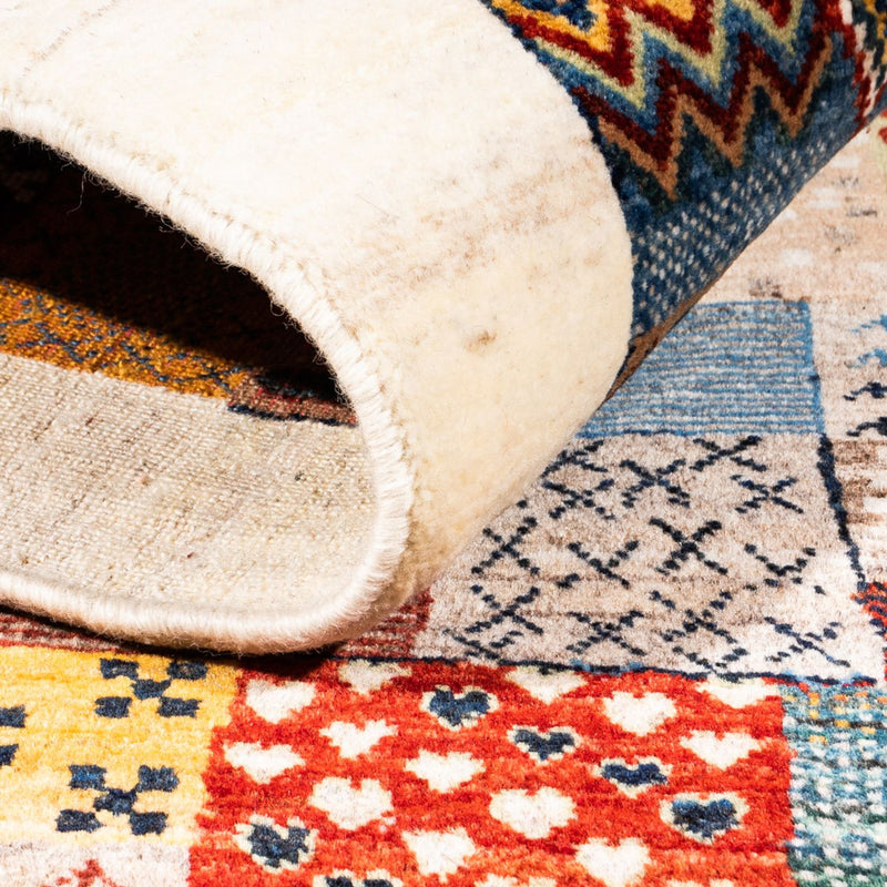 Tapis Gabbeh - Loribaft Persan - Royal - 162 x 107 cm - multicolore