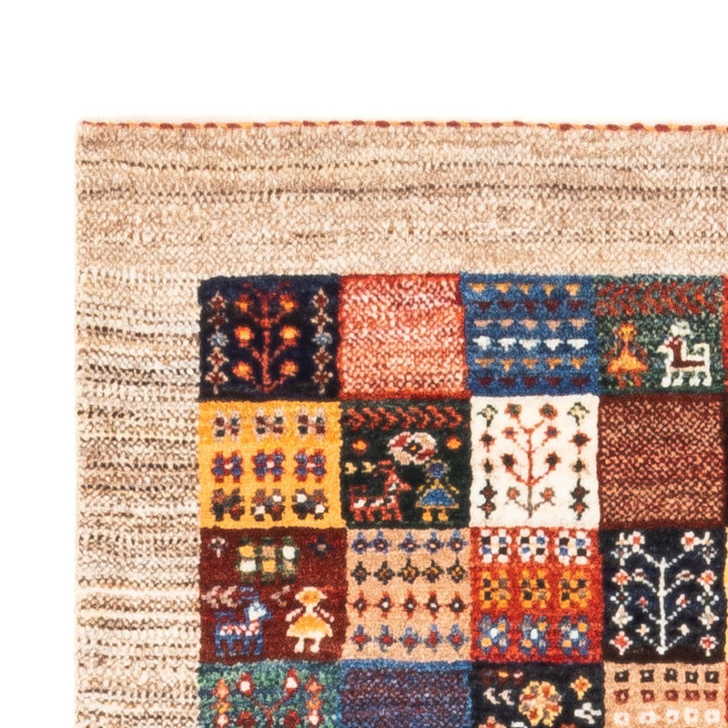 Tapis Gabbeh - Loribaft Persan - Royal - 132 x 84 cm - multicolore
