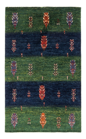 Tapis Gabbeh - Loribaft Persan - Royal - 133 x 83 cm - multicolore
