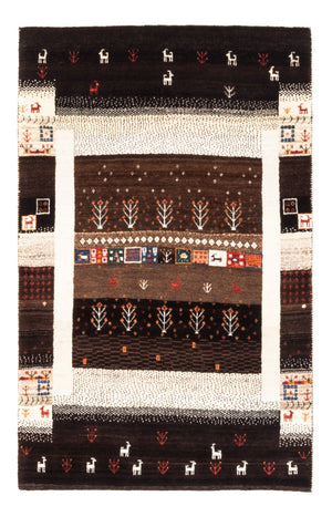 Tapis Gabbeh - Loribaft Persan - Royal - 130 x 86 cm - multicolore