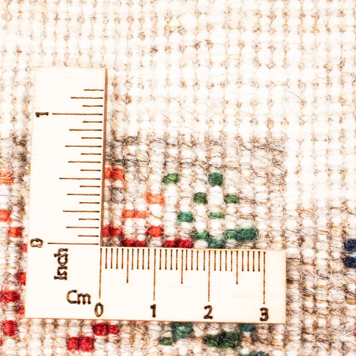 Tapis Gabbeh - Loribaft Persan - Royal - 125 x 90 cm - crème