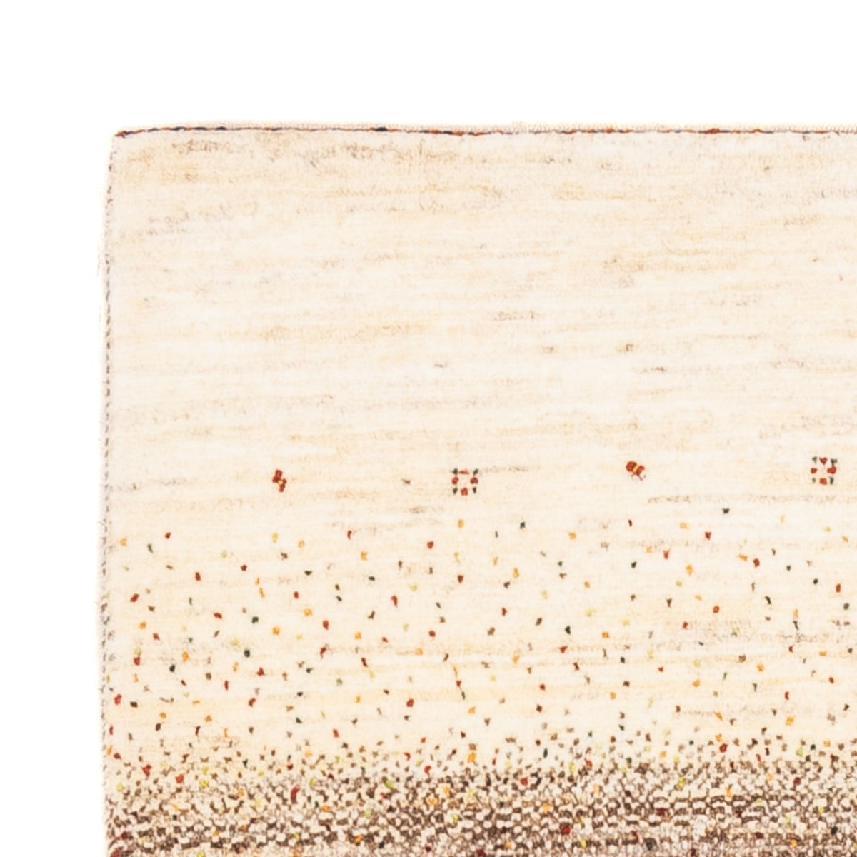 Tapis Gabbeh - Loribaft Persan - Royal - 121 x 82 cm - gris