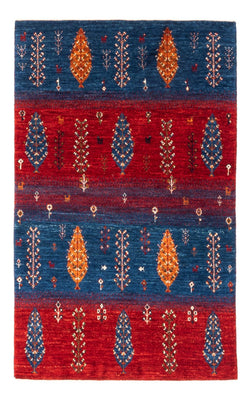 Tapis Gabbeh - Loribaft Persan - Royal - 130 x 82 cm - multicolore