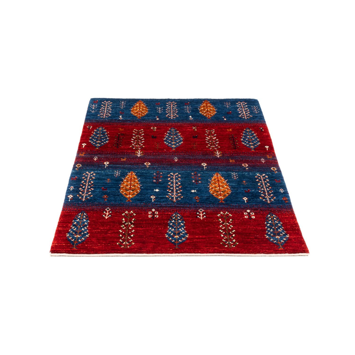 Tapis Gabbeh - Loribaft Persan - Royal - 130 x 82 cm - multicolore