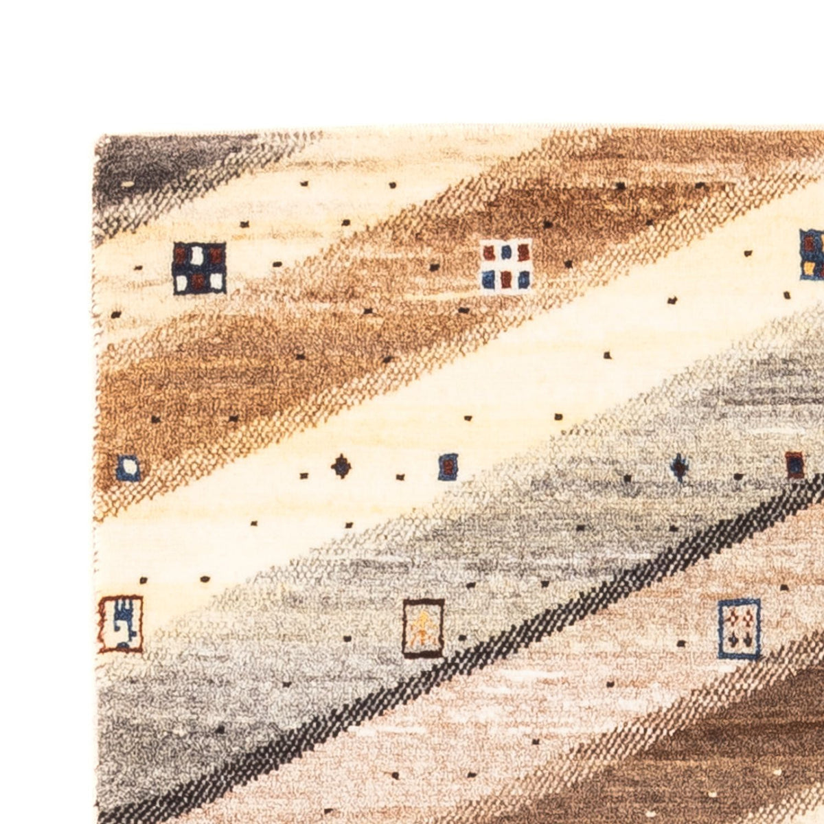 Tapis Gabbeh - Loribaft Persan - Royal - 120 x 80 cm - multicolore