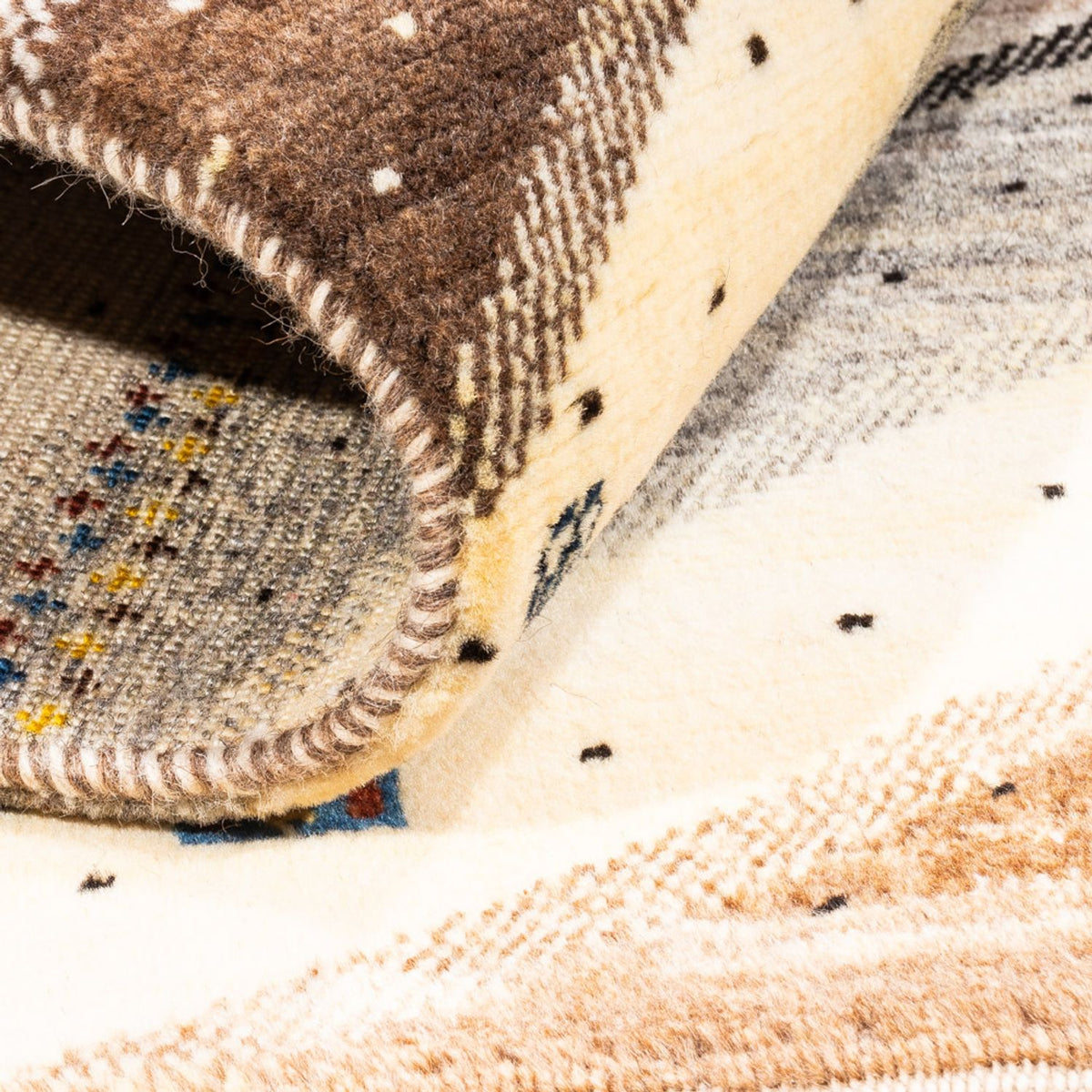 Tapis Gabbeh - Loribaft Persan - Royal - 120 x 80 cm - multicolore