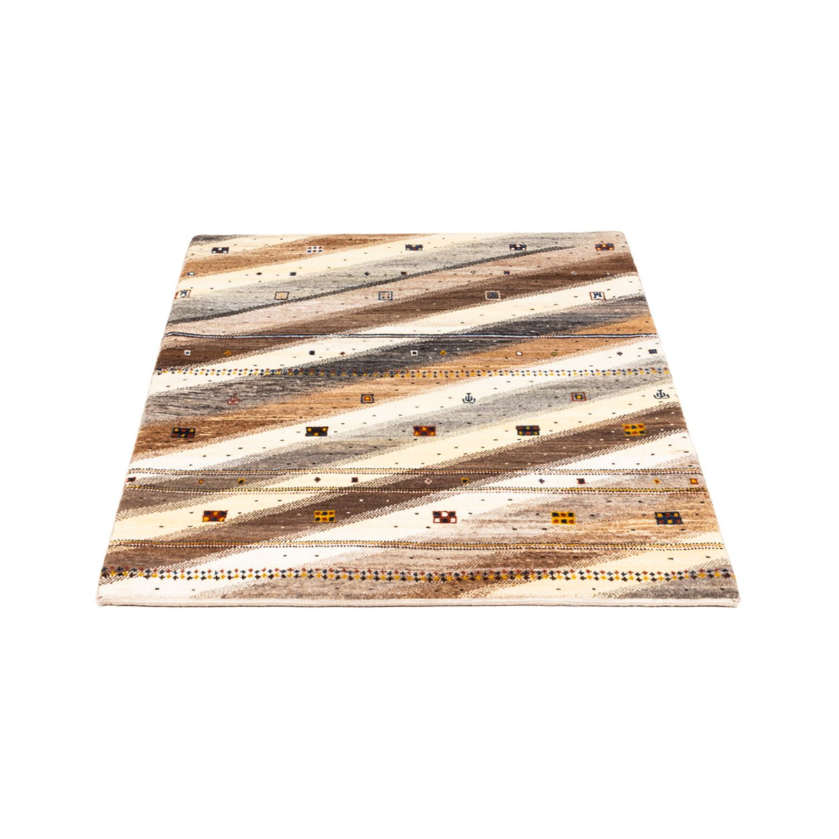 Tapis Gabbeh - Loribaft Persan - Royal - 120 x 80 cm - multicolore