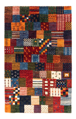 Tapis Gabbeh - Loribaft Persan - Royal - 128 x 84 cm - multicolore