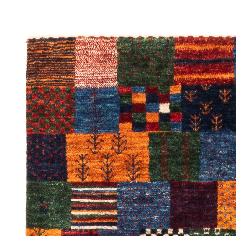 Tapis Gabbeh - Loribaft Persan - Royal - 128 x 84 cm - multicolore
