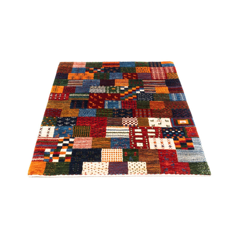 Tapis Gabbeh - Loribaft Persan - Royal - 128 x 84 cm - multicolore