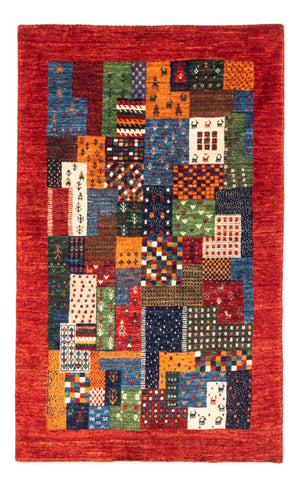 Tapis Gabbeh - Loribaft Persan - Royal - 129 x 81 cm - multicolore