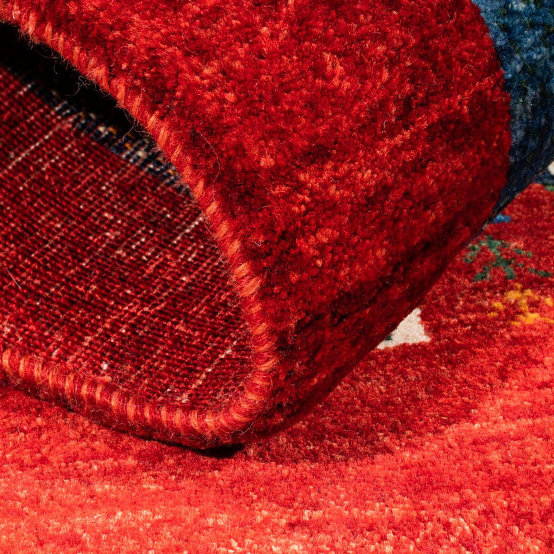 Tapis Gabbeh - Loribaft Persan - Royal - 122 x 84 cm - multicolore