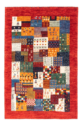 Tapis Gabbeh - Loribaft Persan - Royal - 119 x 79 cm - multicolore