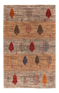 Tapis Gabbeh - Loribaft Persan - Royal - 123 x 81 cm - multicolore