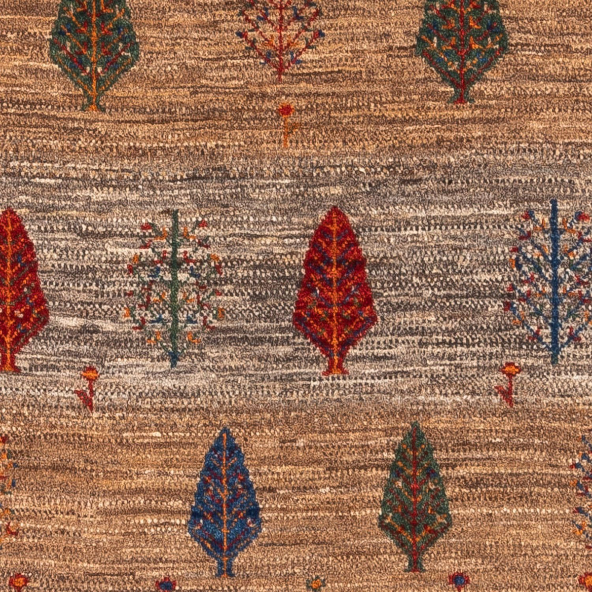 Tapis Gabbeh - Loribaft Persan - Royal - 123 x 81 cm - multicolore