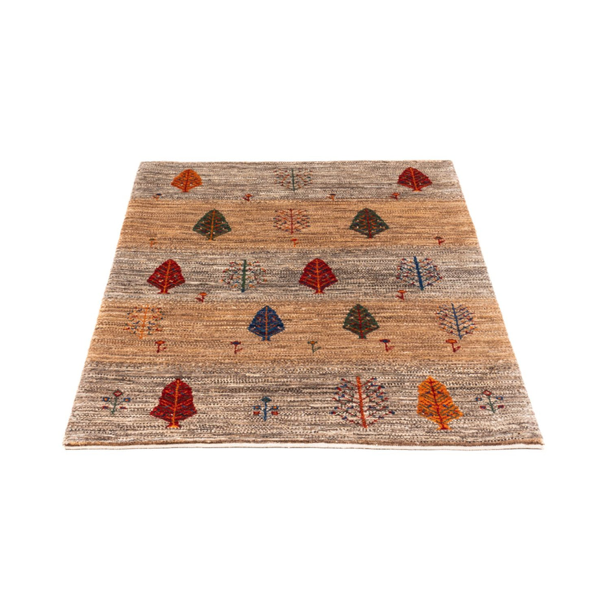 Tapis Gabbeh - Loribaft Persan - Royal - 123 x 81 cm - multicolore