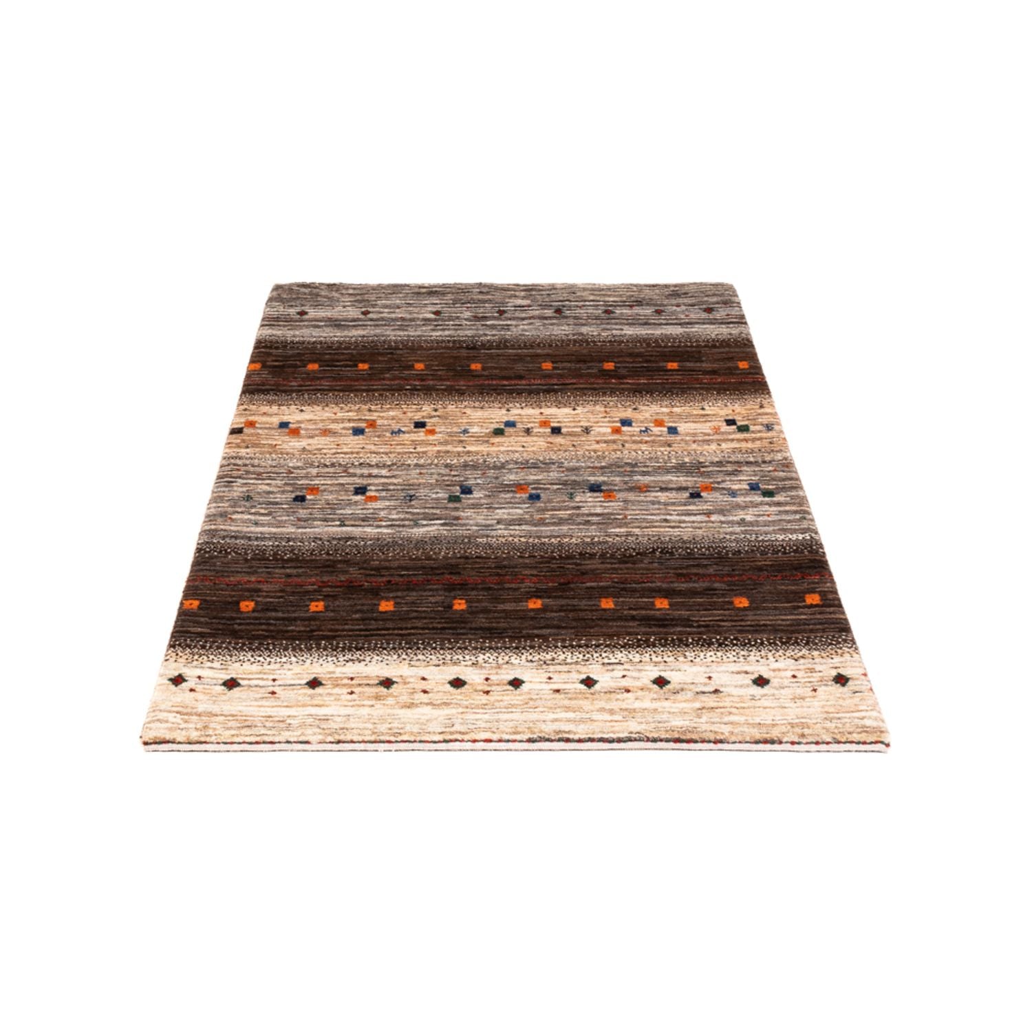 Tapis Gabbeh - Loribaft Persan - Royal - 134 x 84 cm - gris