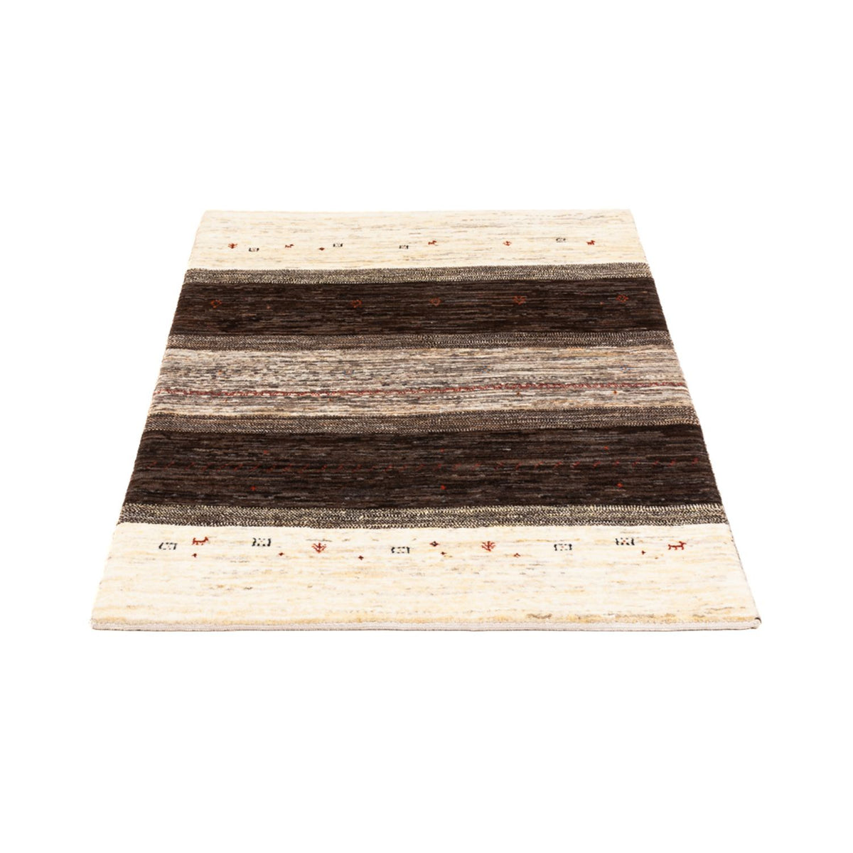 Tapis Gabbeh - Loribaft Persan - Royal - 134 x 84 cm - multicolore