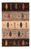 Tapis Gabbeh - Loribaft Persan - Royal - 137 x 90 cm - multicolore