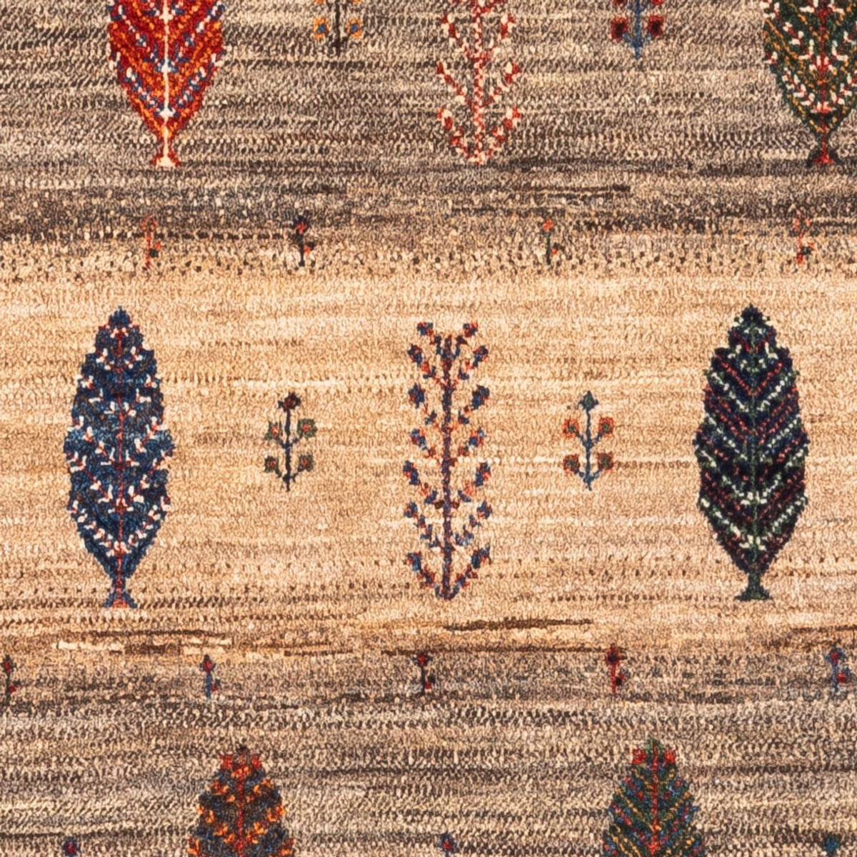 Tapis Gabbeh - Loribaft Persan - Royal - 137 x 90 cm - multicolore