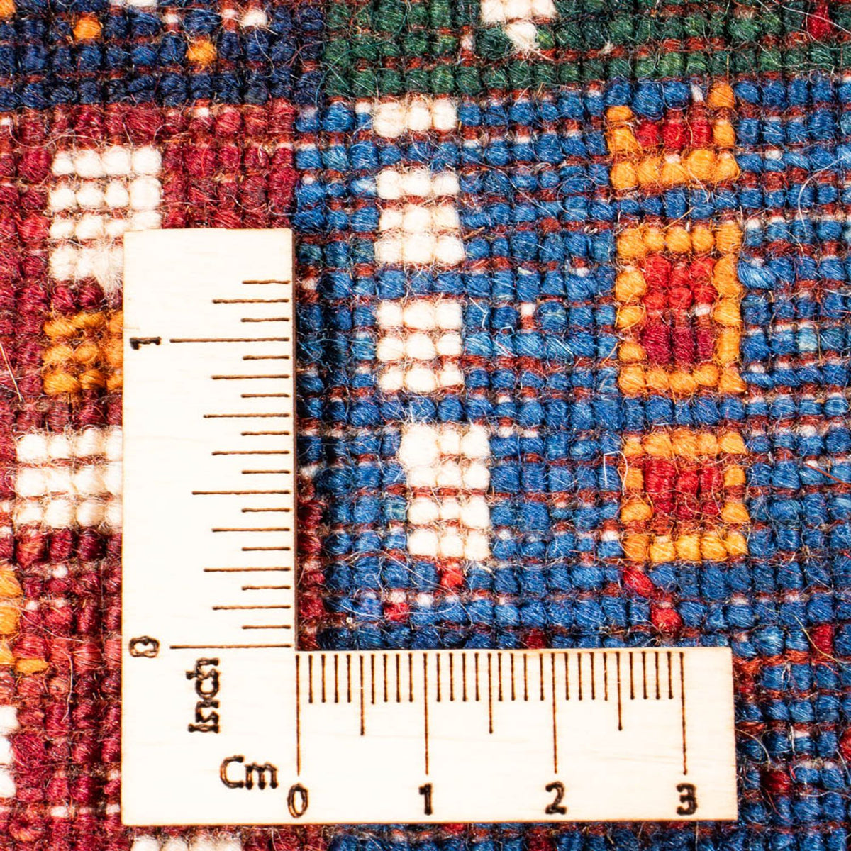 Tapis Gabbeh - Loribaft Persan - Royal - 122 x 86 cm - multicolore