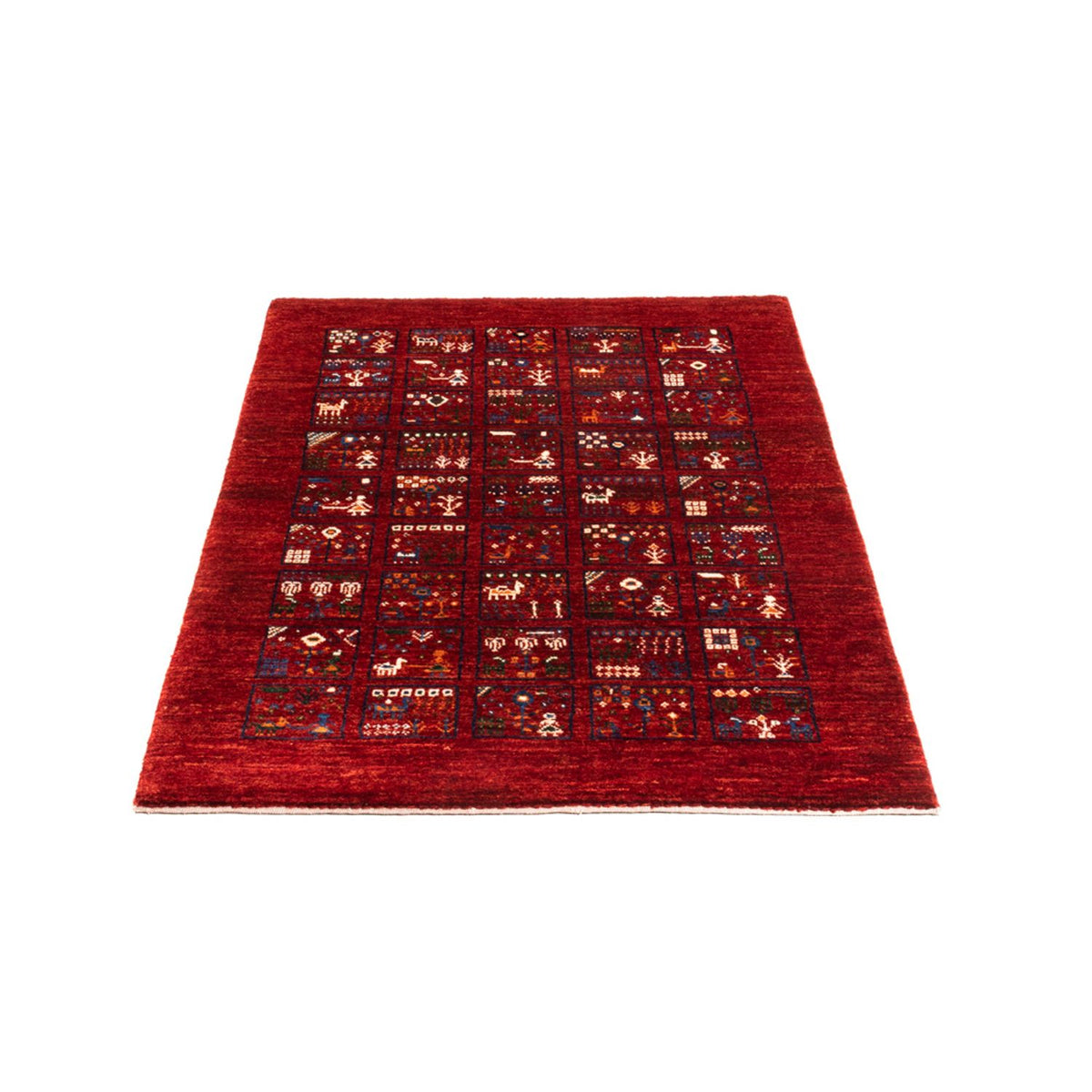 Tapis Gabbeh - Loribaft Persan - Royal - 133 x 83 cm - multicolore