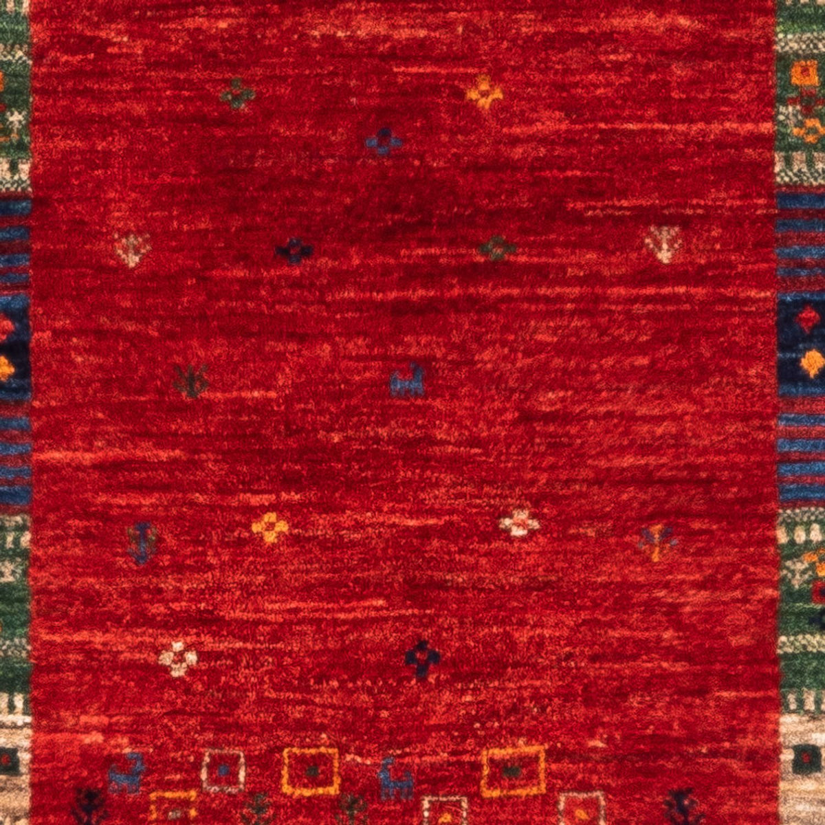 Tapis Gabbeh - Loribaft Persan - Royal - 128 x 83 cm - multicolore