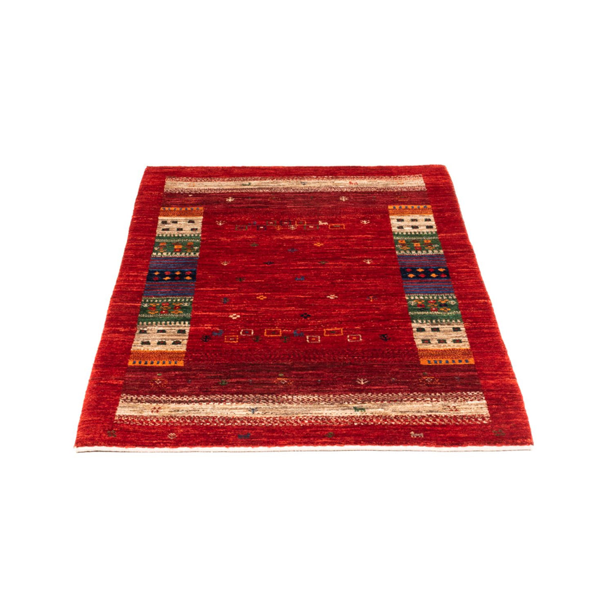 Tapis Gabbeh - Loribaft Persan - Royal - 128 x 83 cm - multicolore