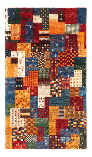 Tapis Gabbeh - Loribaft Persan - Royal - 132 x 80 cm - multicolore