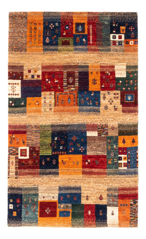 Tapis Gabbeh - Loribaft Persan - Royal - 132 x 84 cm - multicolore