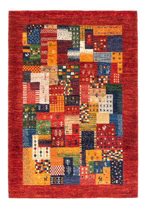 Tapis Gabbeh - Loribaft Persan - Royal - 123 x 87 cm - multicolore