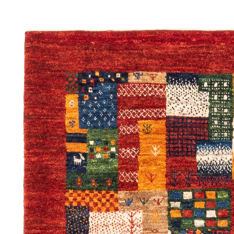 Tapis Gabbeh - Loribaft Persan - Royal - 123 x 87 cm - multicolore