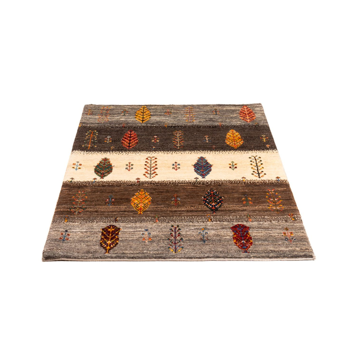 Tapis Gabbeh - Loribaft Persan - Royal - 122 x 84 cm - multicolore